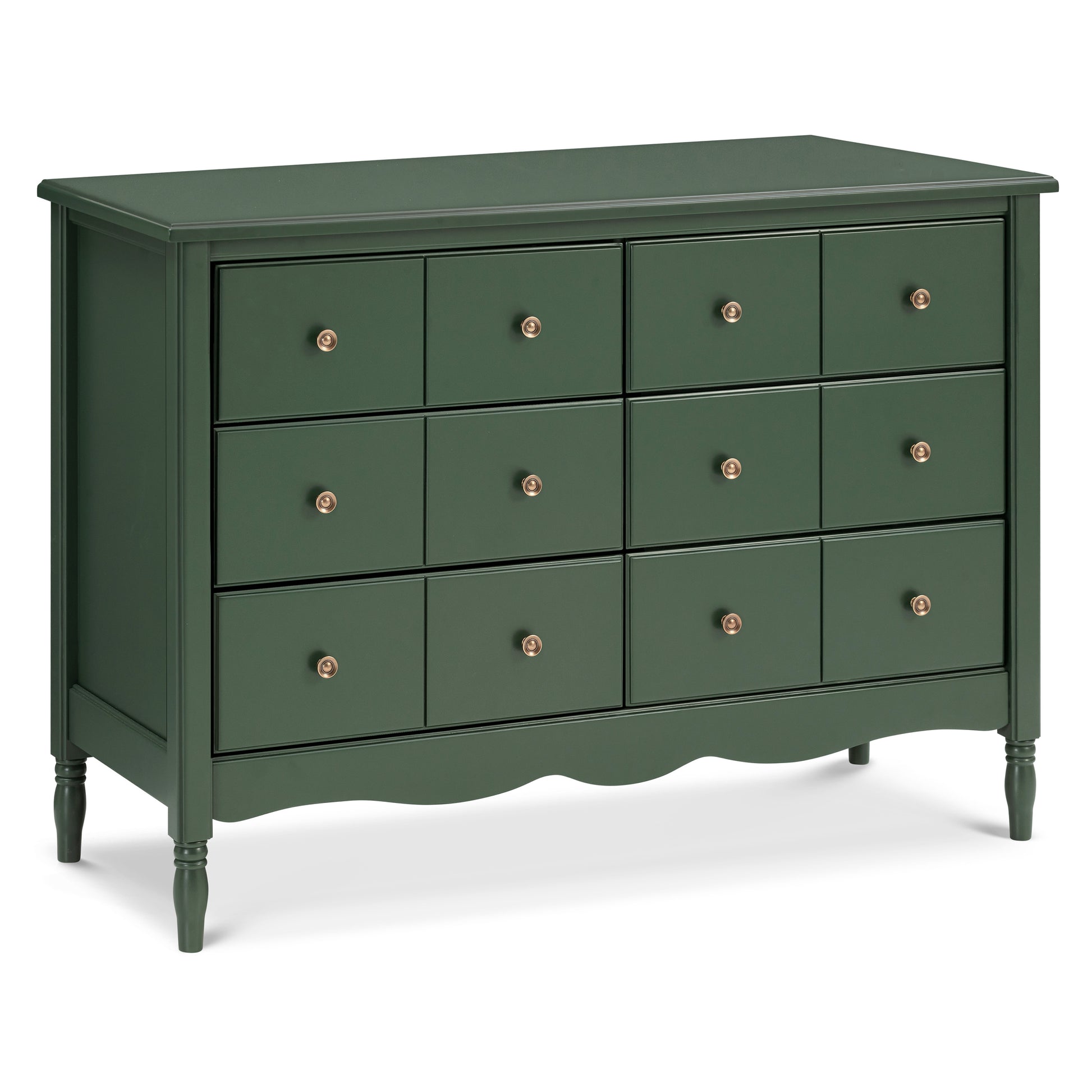 M7116FRGR,Liberty 6-Drawer Assembled Dresser in Forest Green