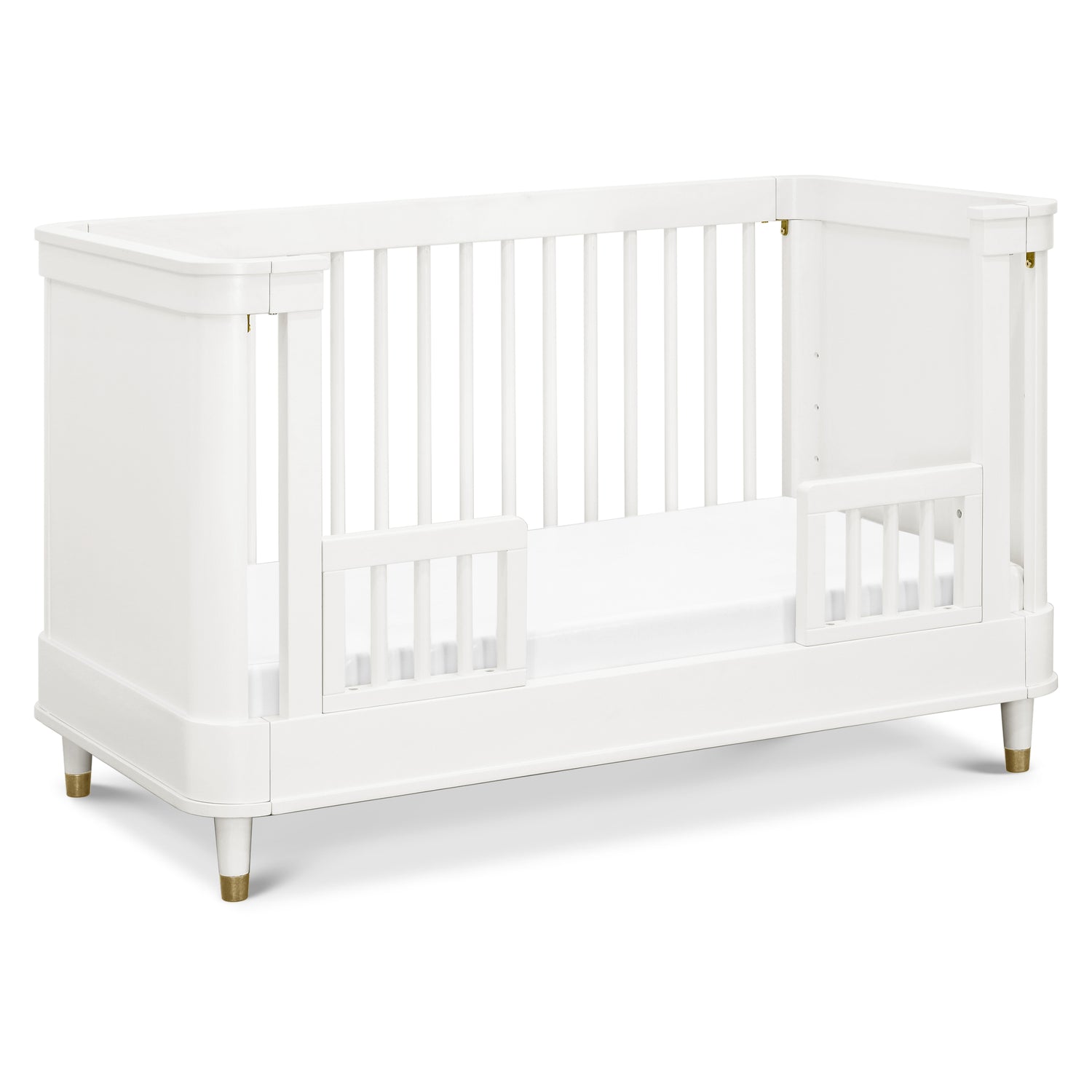 B14301RW,Tanner 3-in-1 Convertible Crib in Warm White