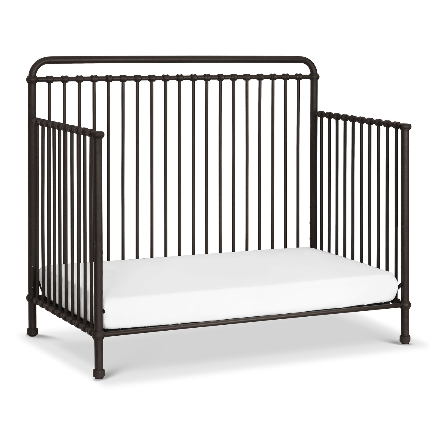 B15301UR,Winston 4-in-1 Convertible Crib in Vintage Iron