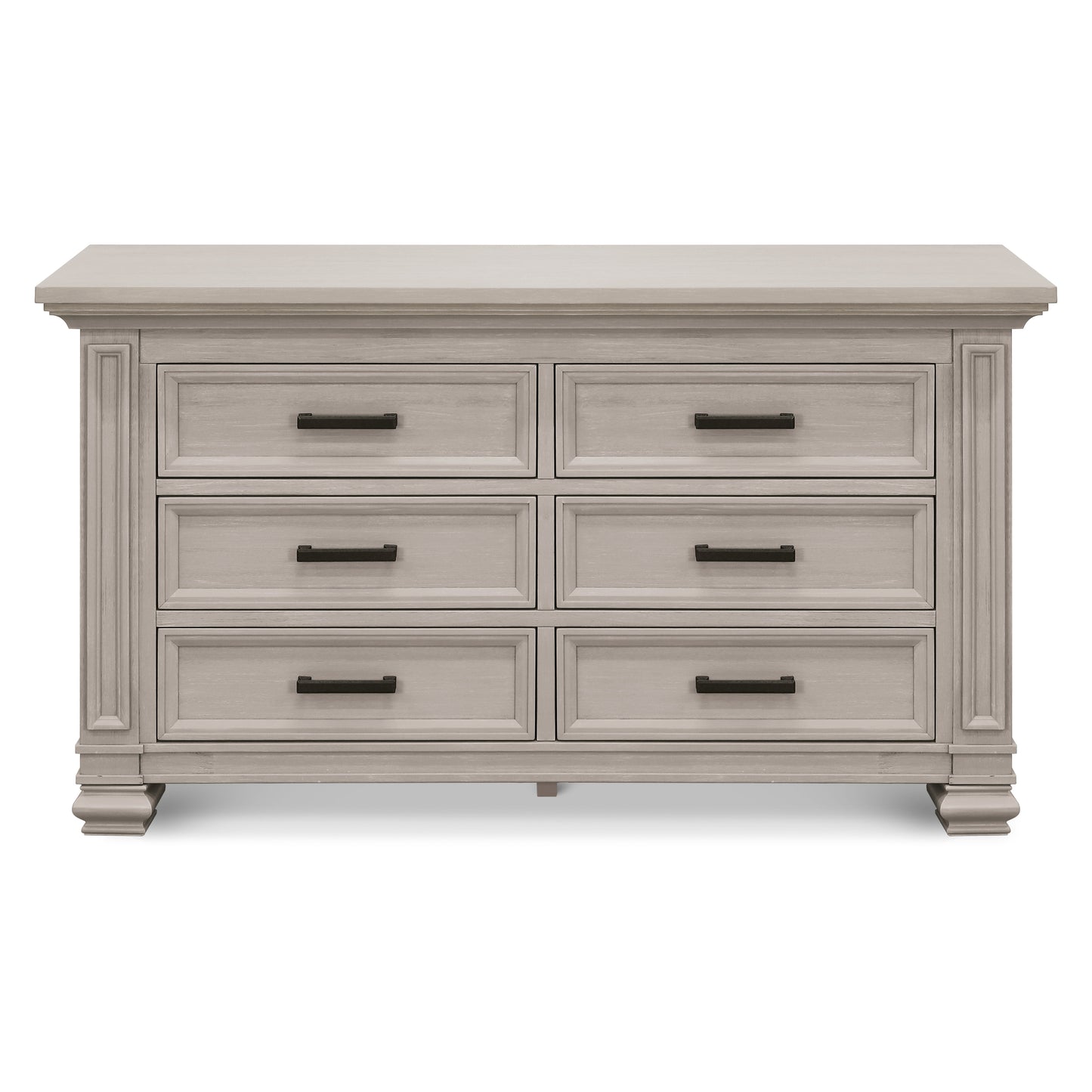M17326MST,Palermo 6-Drawer Double Dresser in Moonstone