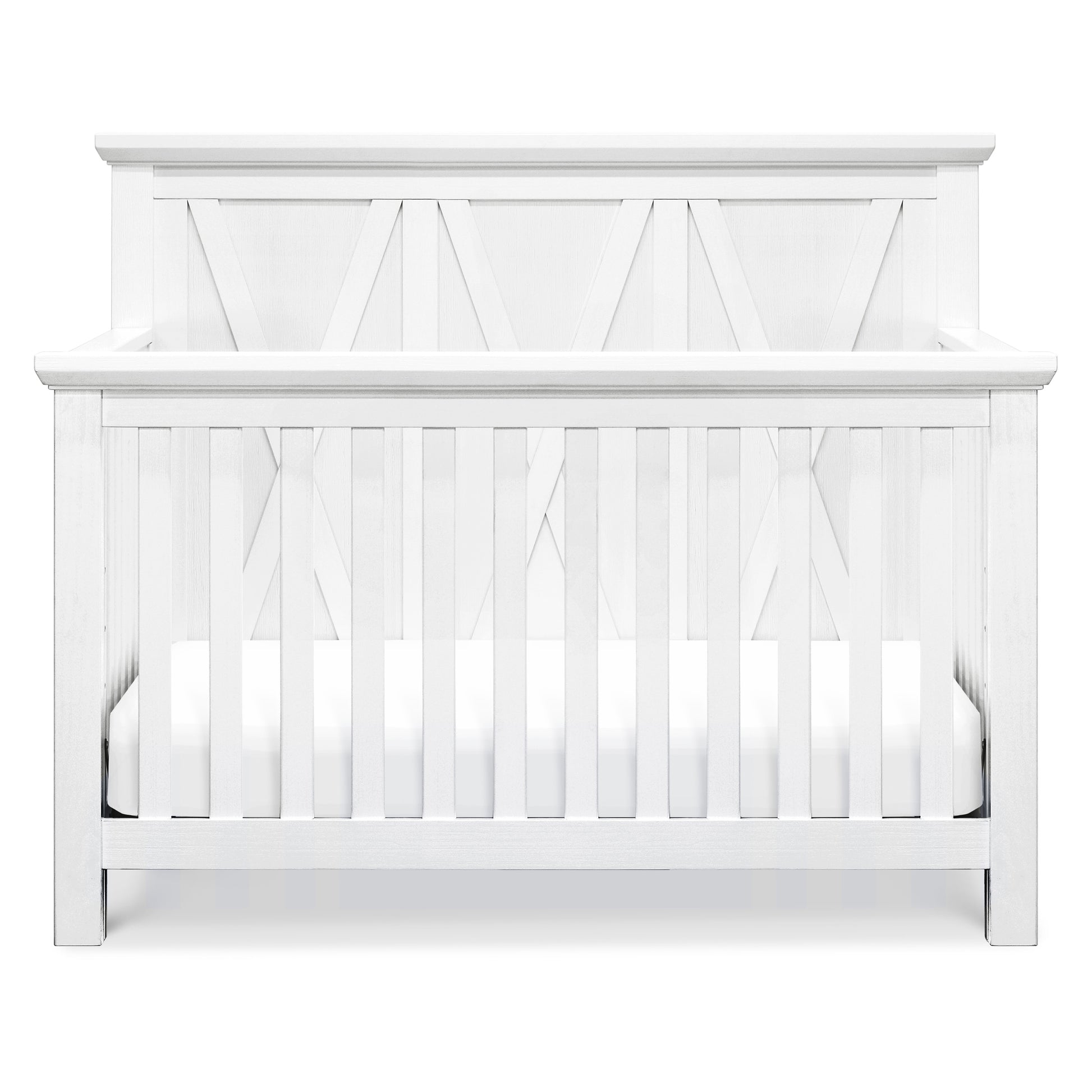 B14501LW,Emory Farmhouse 4-in-1 Convertible Crib in Linen White