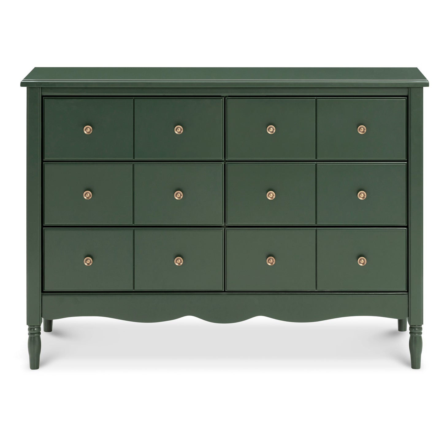 M7116FRGR,Liberty 6-Drawer Assembled Dresser in Forest Green