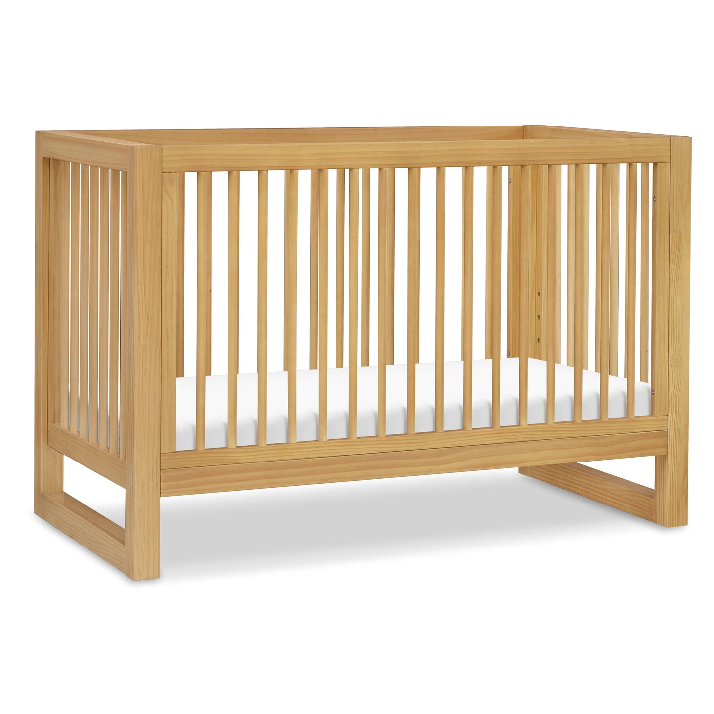 M23301HY,Nantucket 3-in-1 Convertible Crib w/Toddler Bed Conversion Kit in Honey