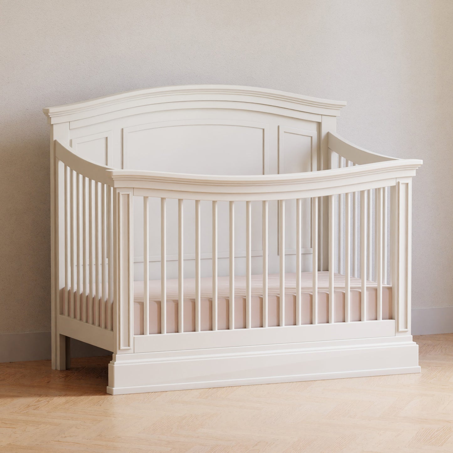 M18301RW,Durham 4-in-1 Convertible Crib in Warm White