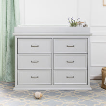 M3916DG,Foothill-Louis 6-Drawer Dresser in Cloud Grey