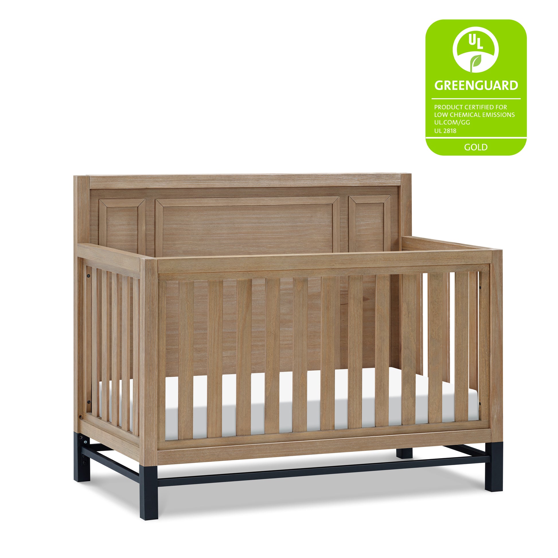 B25801DF,Newbern 4-in-1 Convertible Crib in Driftwood