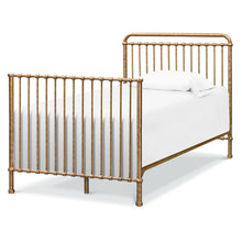 M15398VG,Winston 4-in-1 Convertible Mini Crib in Vintage Gold