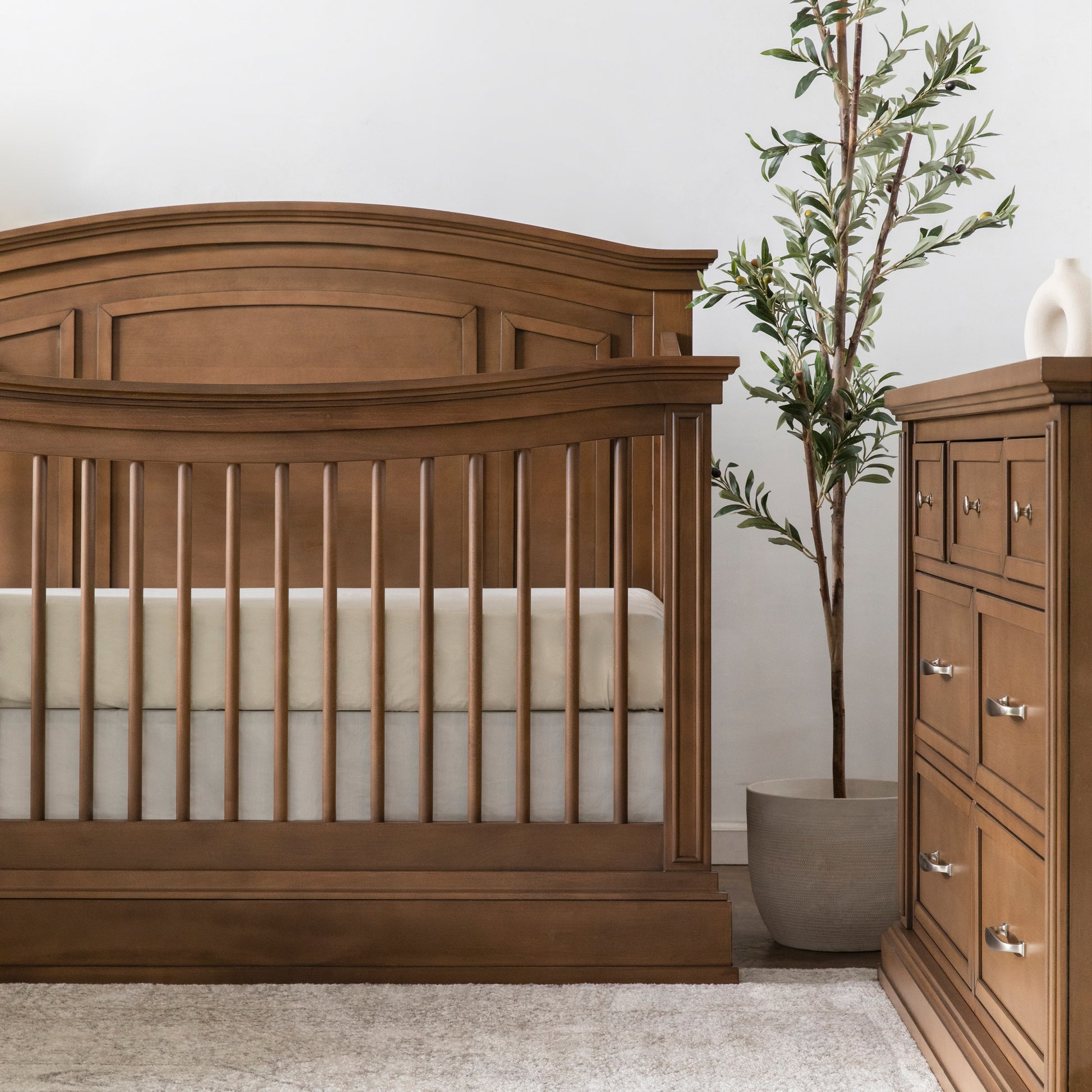 M18301DB,Durham 4-in-1 Convertible Crib in Derby Brown