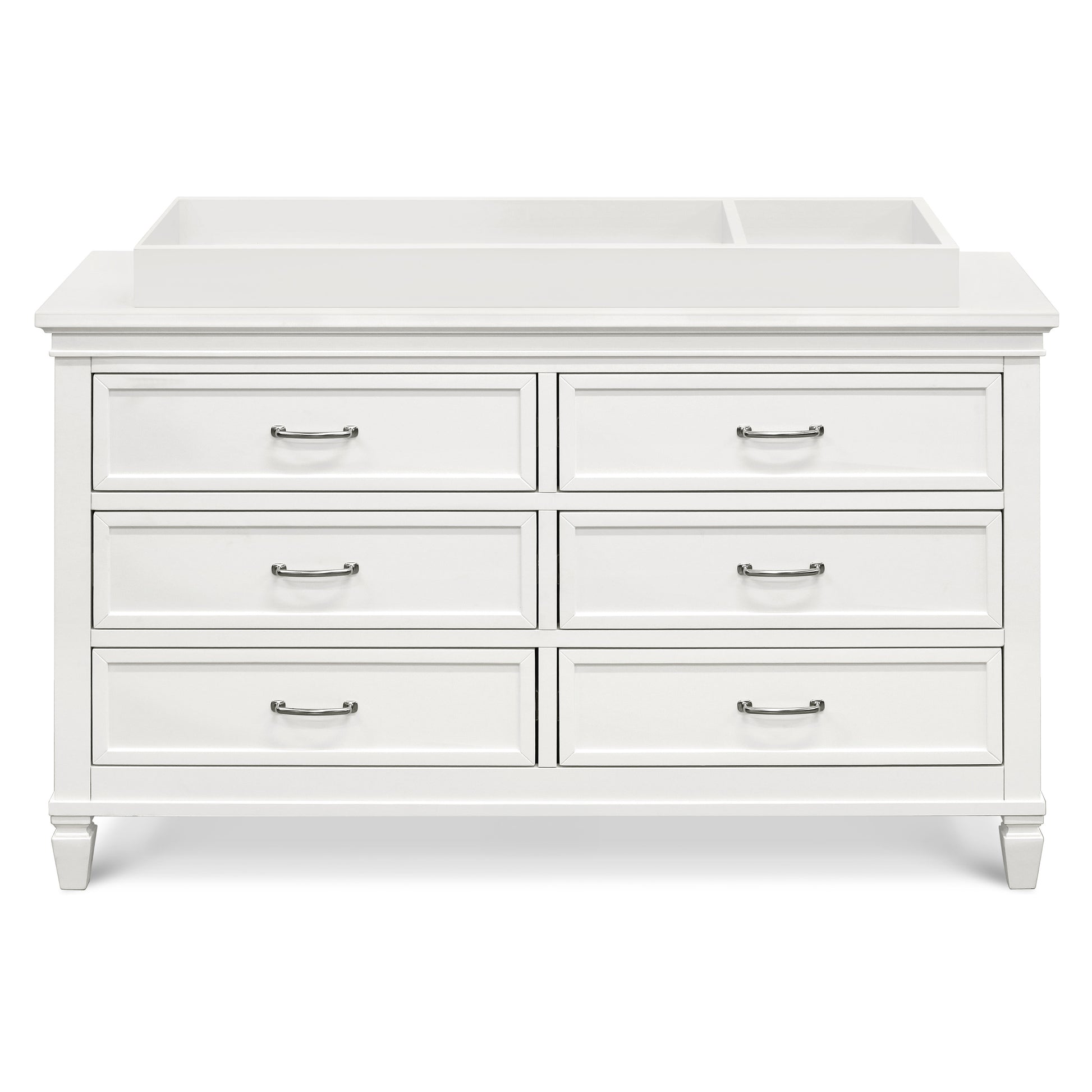 M15816RW,Darlington 6-Drawer Dresser in Warm White