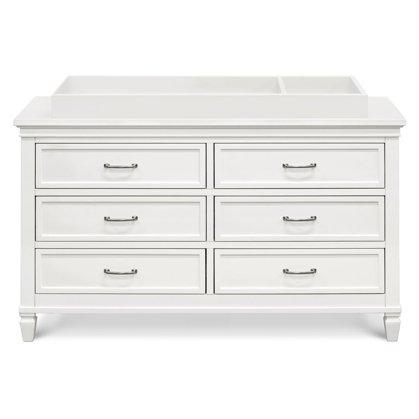 M15816RW,Darlington 6-Drawer Dresser in Warm White