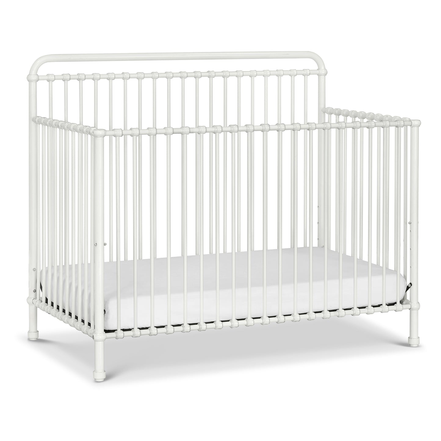 B15301WX,Winston 4-in-1 Convertible Crib in Washed White