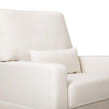 M21787PCMEW,Crawford Pillowback Comfort Swivel Glider in Performance Cream Eco-Weave