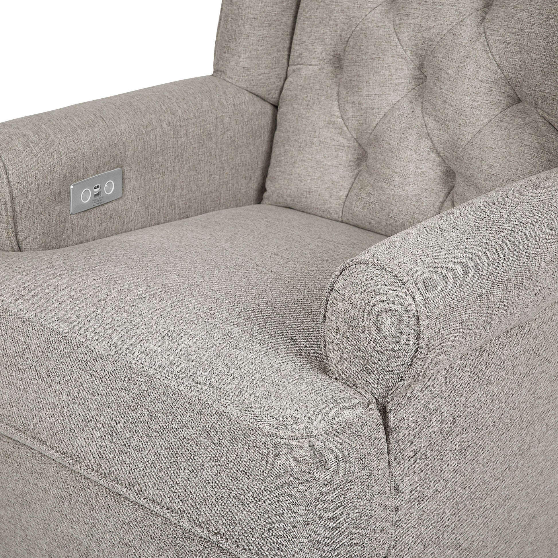 M21987PGEW,Harbour Power Recliner in Performance Grey Eco-Weave