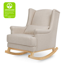 M19887PBEWL,Miranda Wingback Rocker in Performance Beach Eco-Weave w/Light Legs