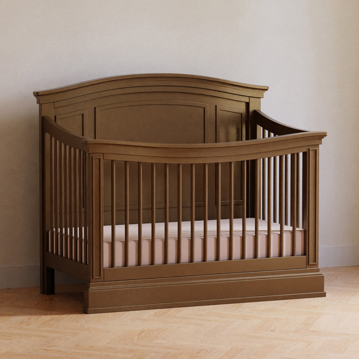 M18301DB,Durham 4-in-1 Convertible Crib in Derby Brown