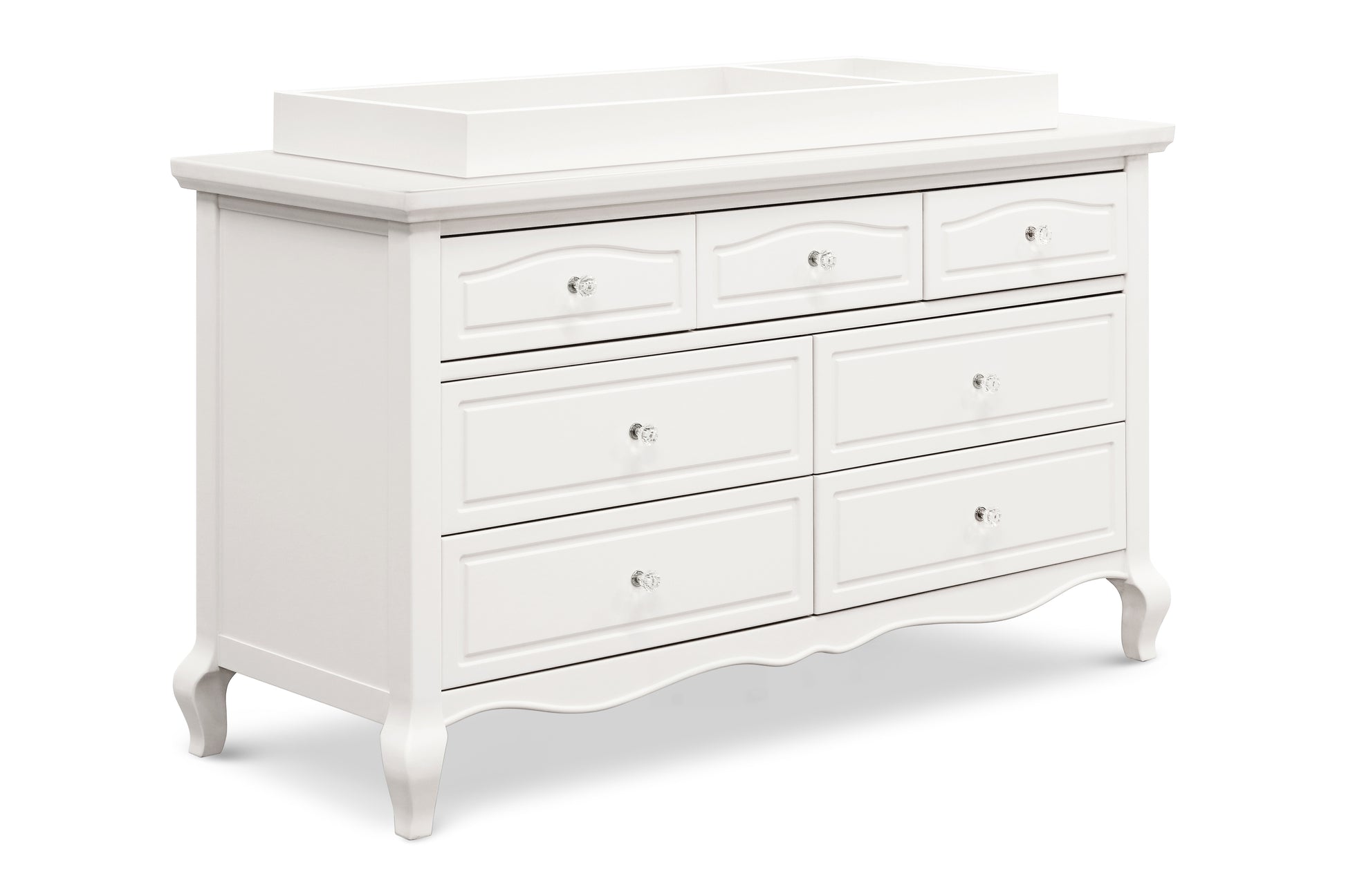 B19616RW,Mirabelle 7-Drawer Dresser in Warm White