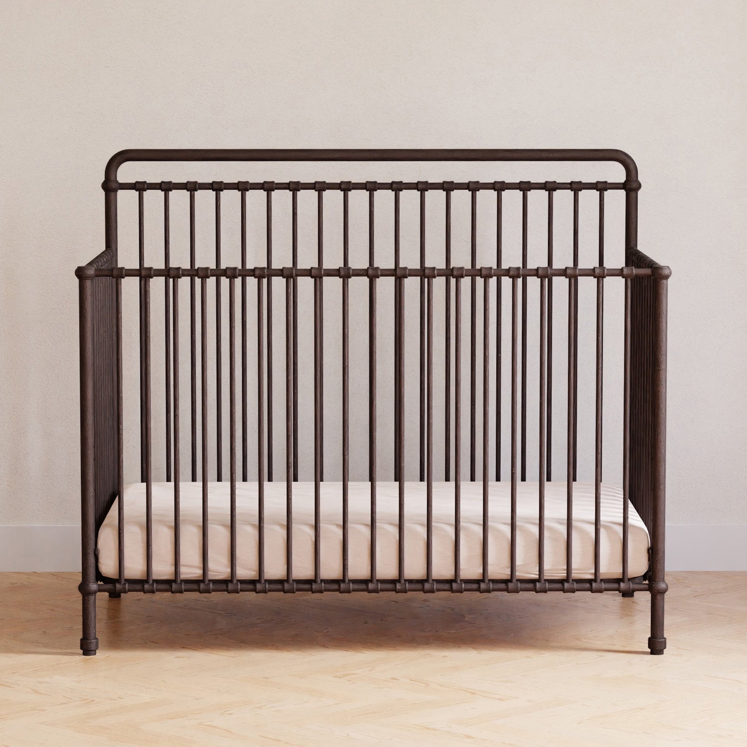 B15301UR,Winston 4-in-1 Convertible Crib in Vintage Iron