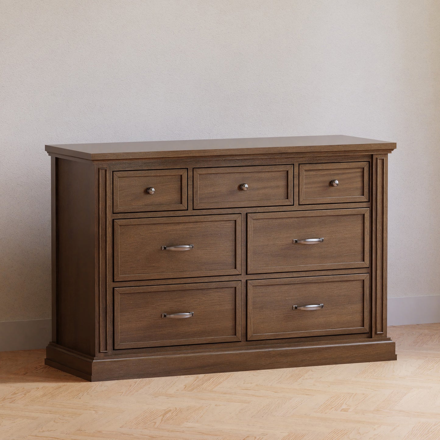 M18316DB,Durham 7-Drawer Dresser in Derby Brown