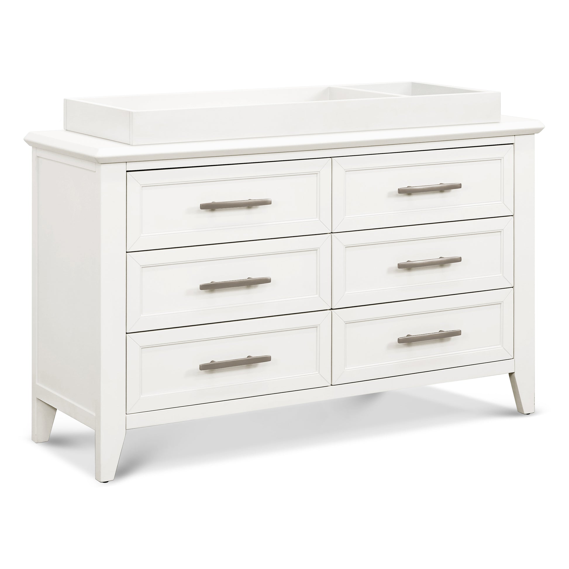 B14416RW,Beckett 6-Drawer Dresser in Warm White