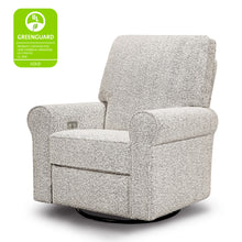 B17787BWB,Monroe Pillowback Power Recliner in Black White Boucle