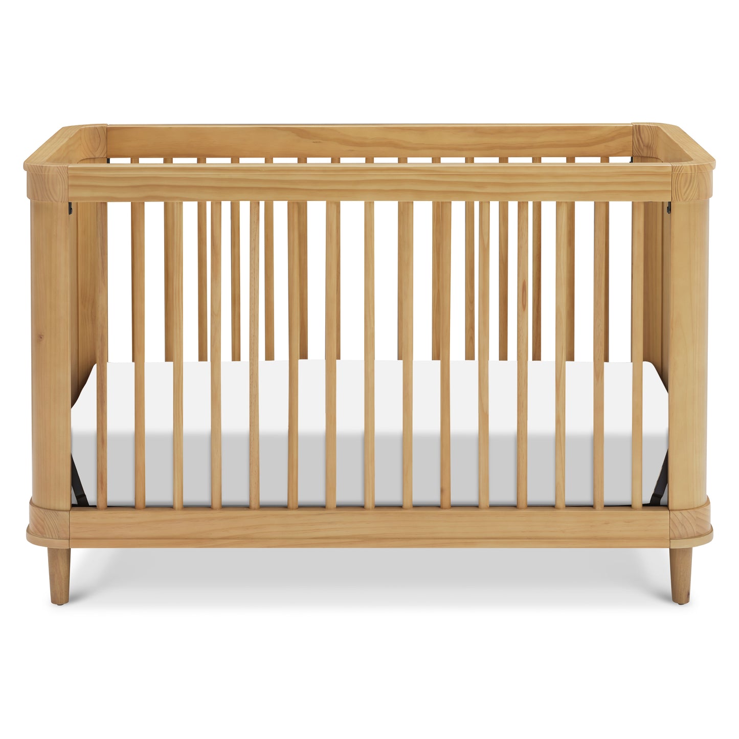 M23701HYHC,Marin with Cane 3-in-1 Convertible Crib in Honey and Honey Cane