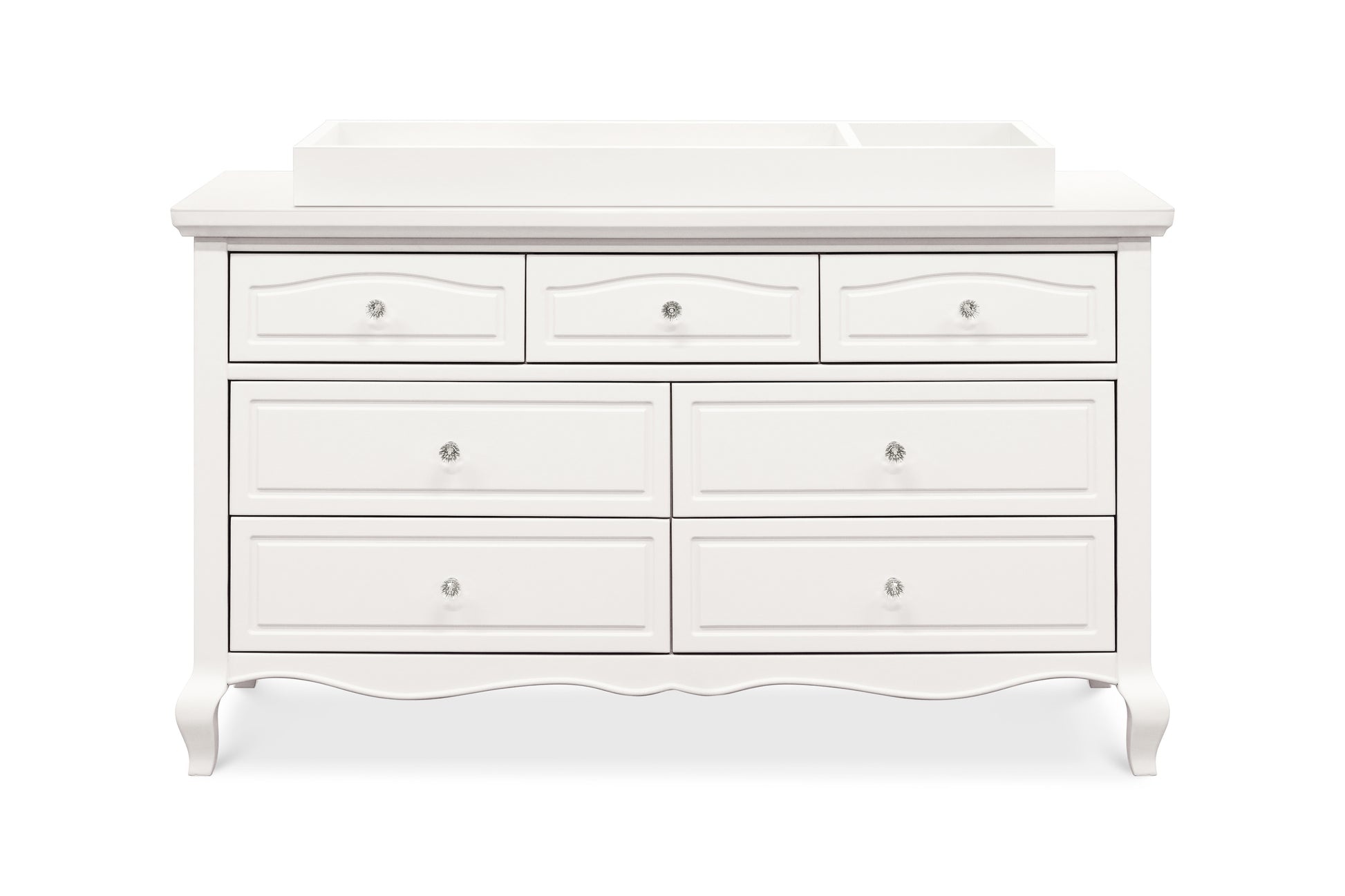 B19616RW,Mirabelle 7-Drawer Dresser in Warm White