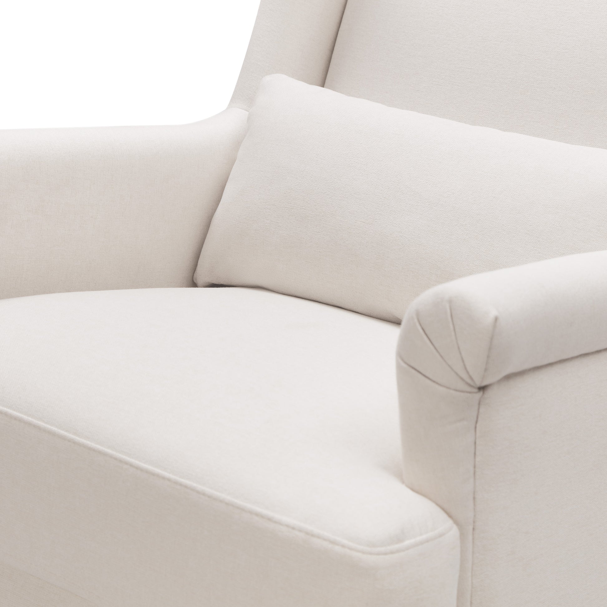 M19887PCMEW,Miranda Wingback Rocker in Performance Cream Eco-Weave