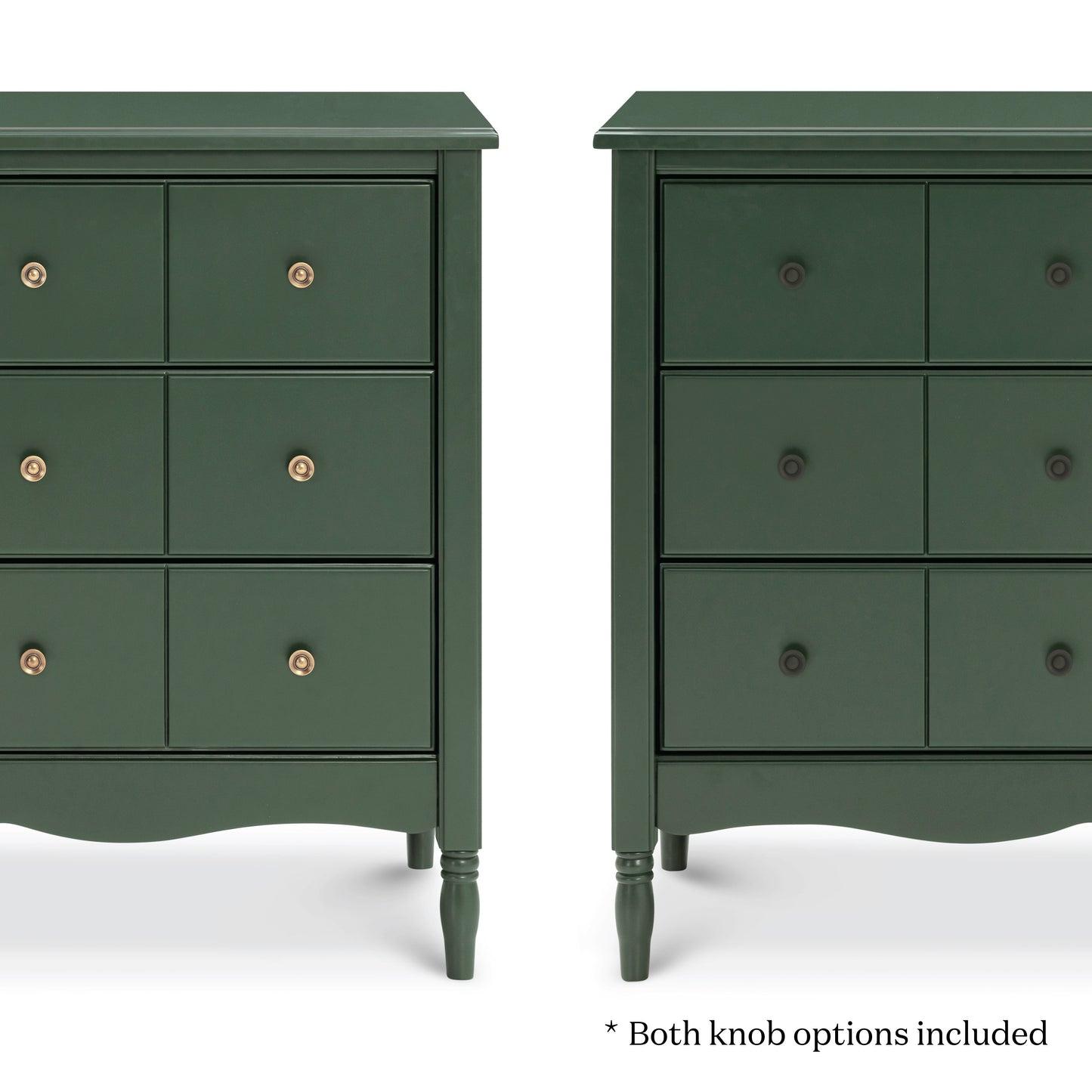 M7116FRGR,Liberty 6-Drawer Assembled Dresser in Forest Green