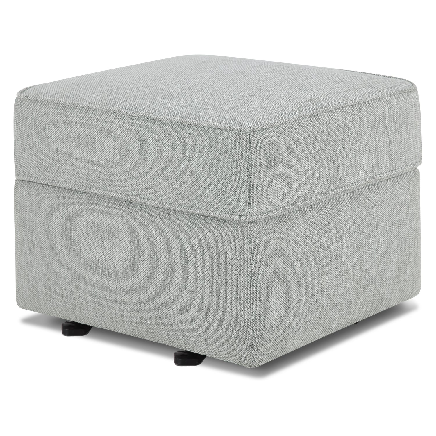 M17285FWLG,Willa/Alden Gliding Ottoman in Feathered Grey Weave