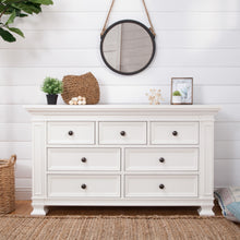 M7616RW,Classic Double-Wide Dresser in Warm White