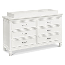 M15816RW,Darlington 6-Drawer Dresser in Warm White