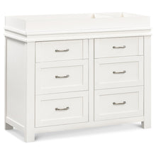 M21126HW,Wesley Farmhouse 6-Drawer Dresser in Heirloom White