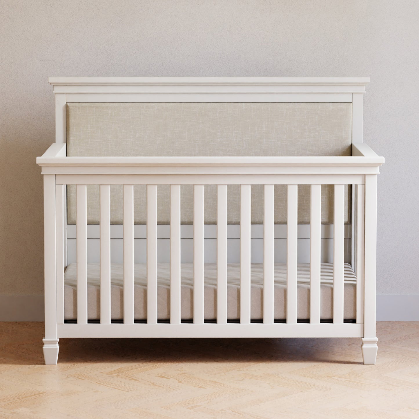 M15801RW,Darlington 4-in-1 Convertible Crib in Warm White