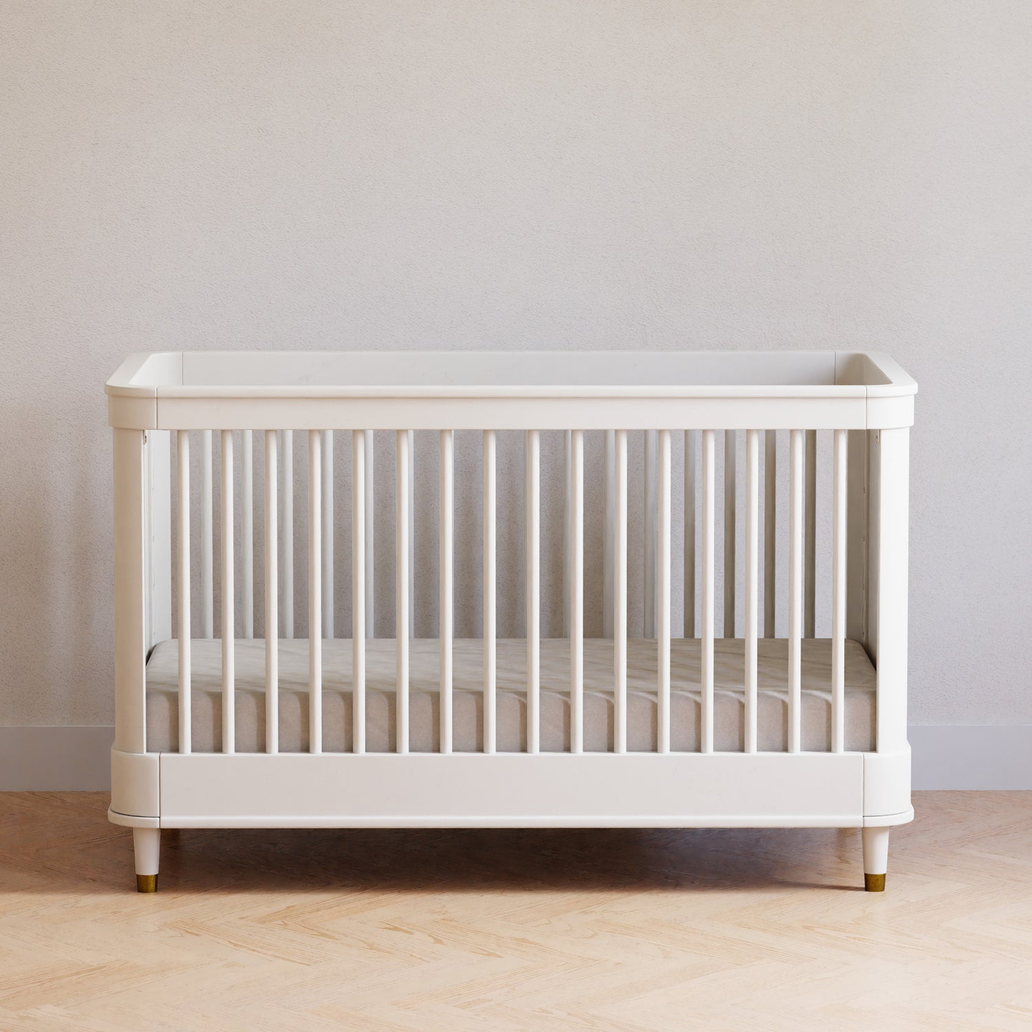 B14301RW,Tanner 3-in-1 Convertible Crib in Warm White