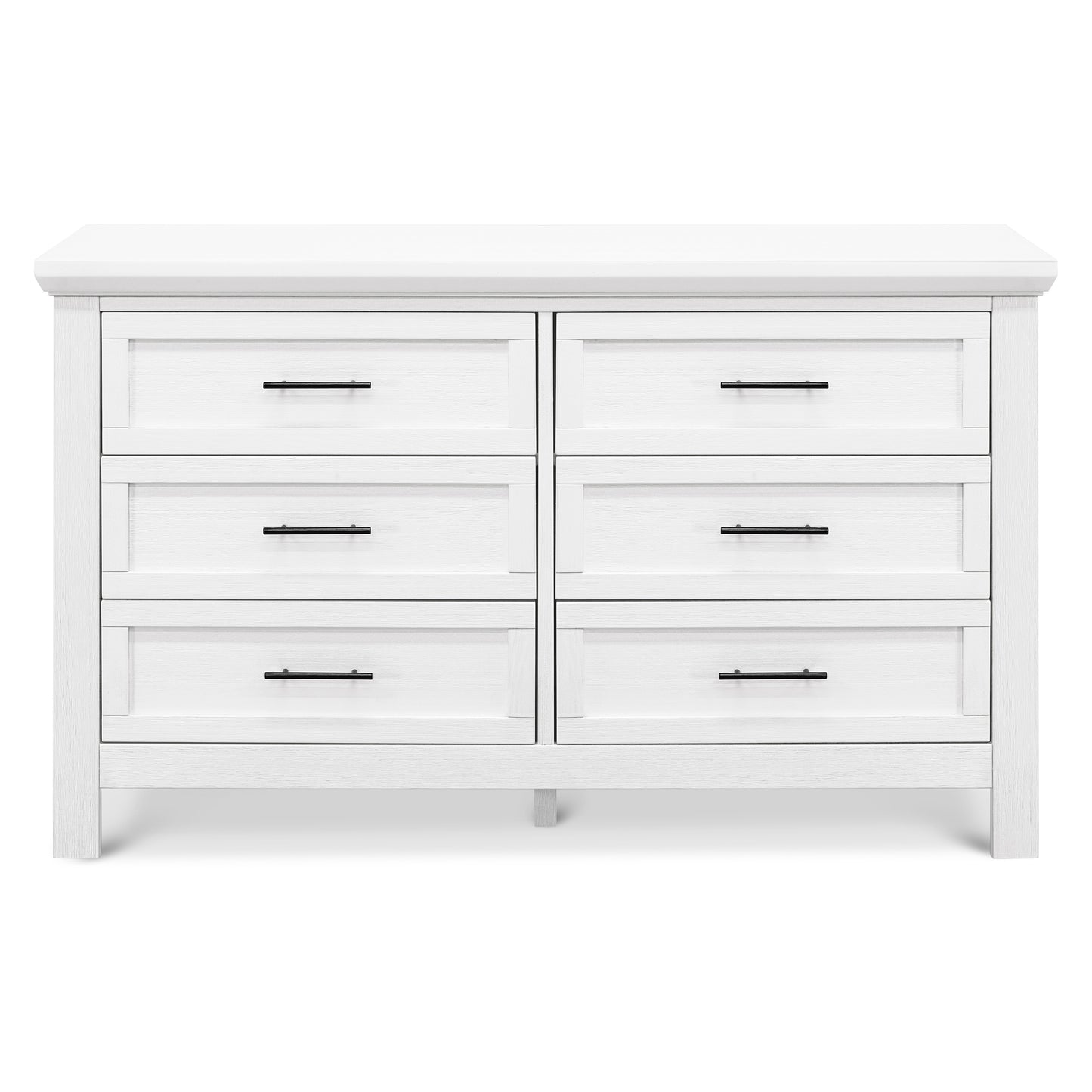 B14516LW,Emory Farmhouse 6-Drawer Dresser in Linen White