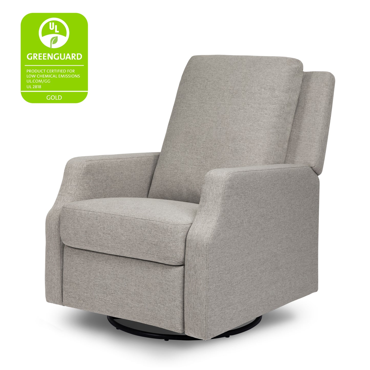 M22287PGEW,Crewe Recliner and Swivel Glider in Performance Grey Eco-Weave