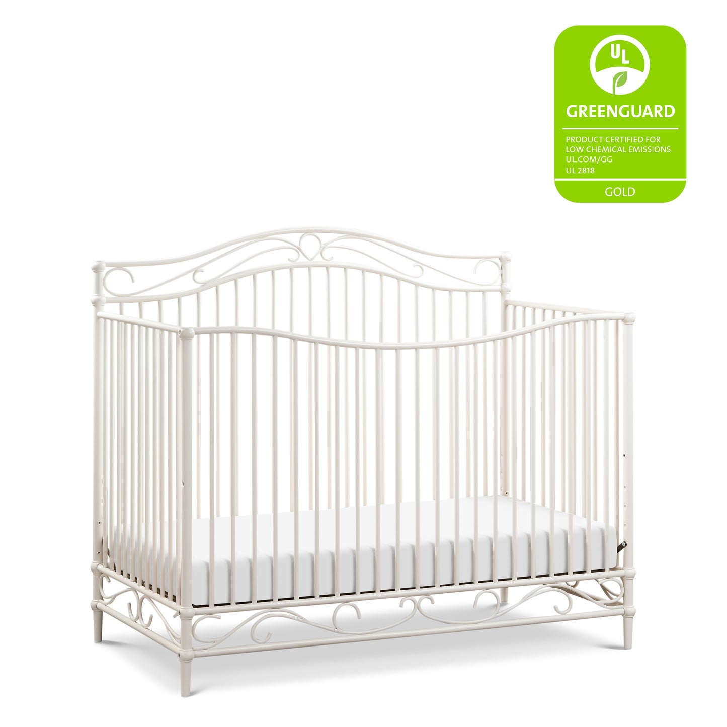 M21501VWH,Noelle 4-in-1 Convertible Crib in Vintage White