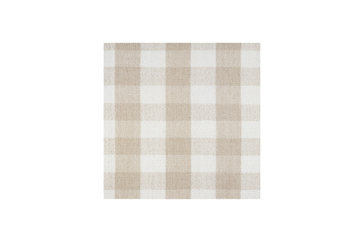 MDBFABRIC120,NAMESAKE - Tan Gingham (TGH) SWATCH