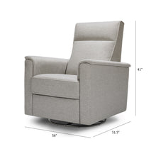 M17187PGEW,Willa Recliner in Performance Grey Eco-Weave