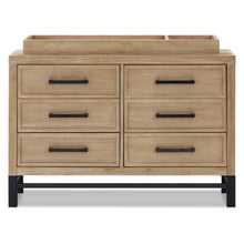 B25816DF,Newbern 6-Drawer Assembled Dresser in Driftwood