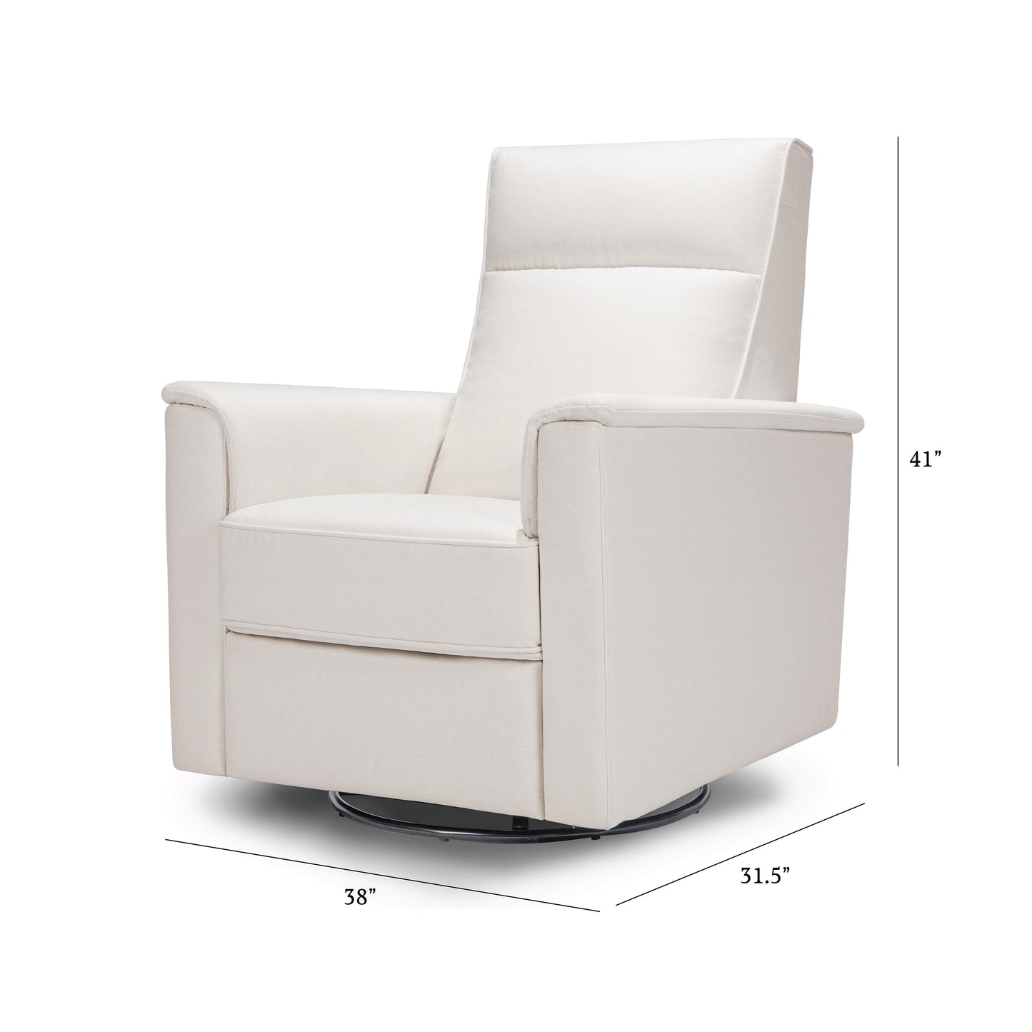 M17187PCMEW,Willa Recliner in Performance Cream Eco-Weave