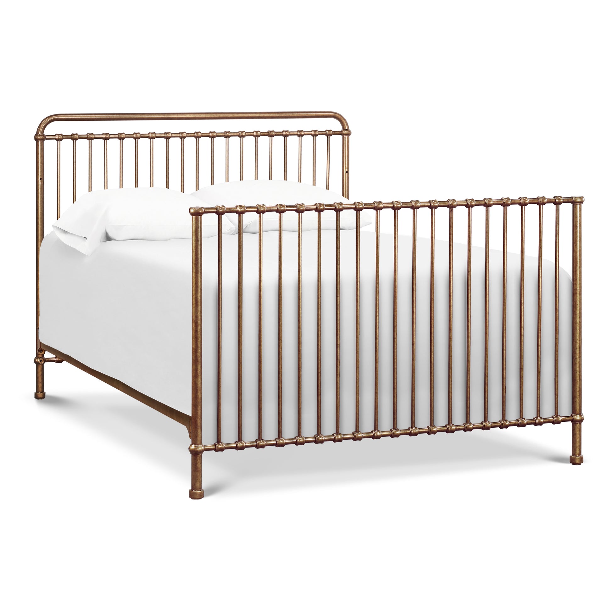 M15301VG,Winston 4-in-1 Convertible Crib in Vintage Gold