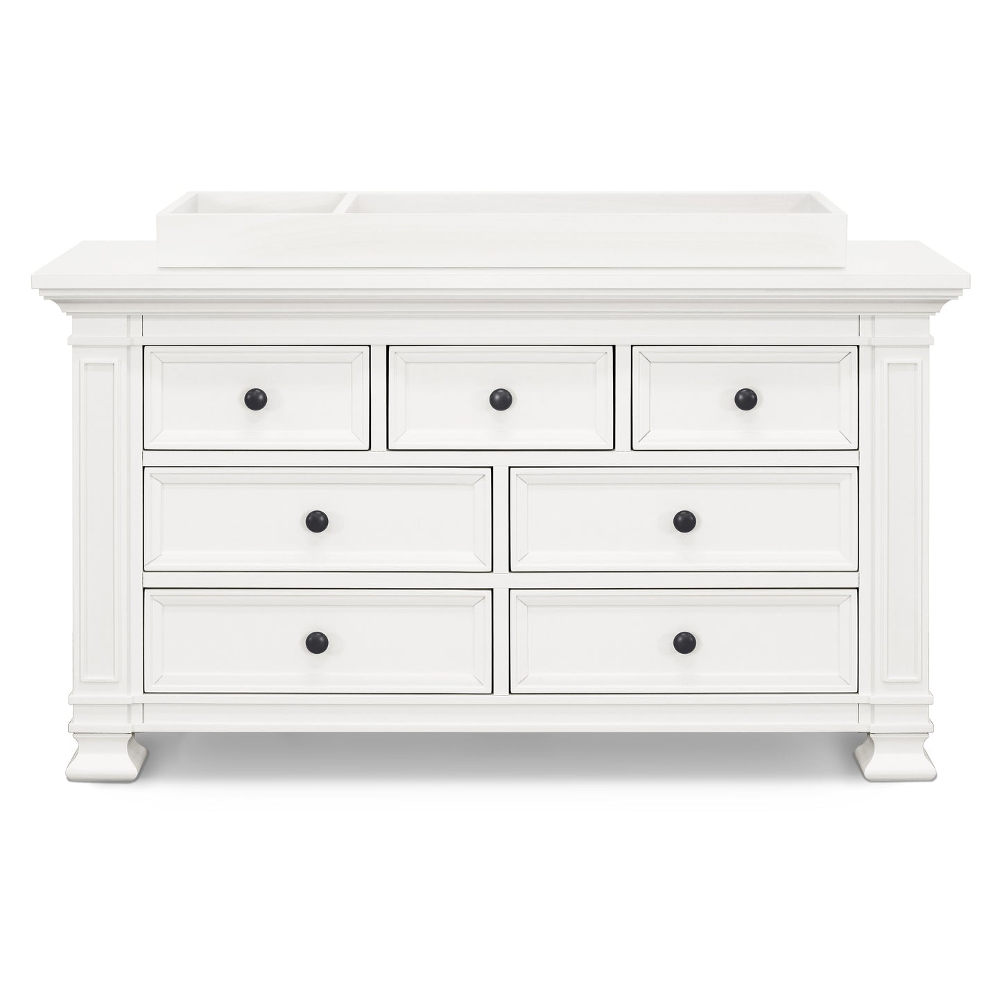 M7616RW,Classic Double-Wide Dresser in Warm White