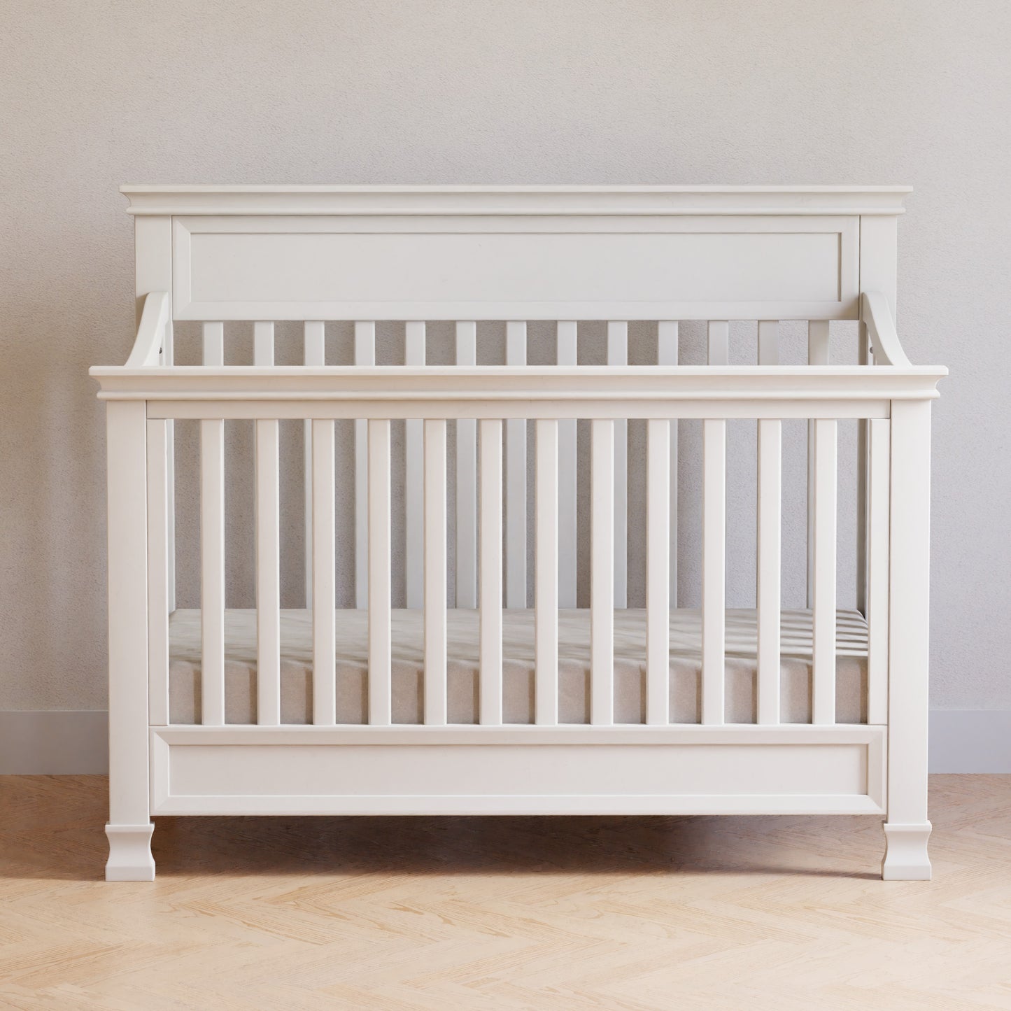 M3901RW,Foothill 4-in-1 Convertible Crib in Warm White