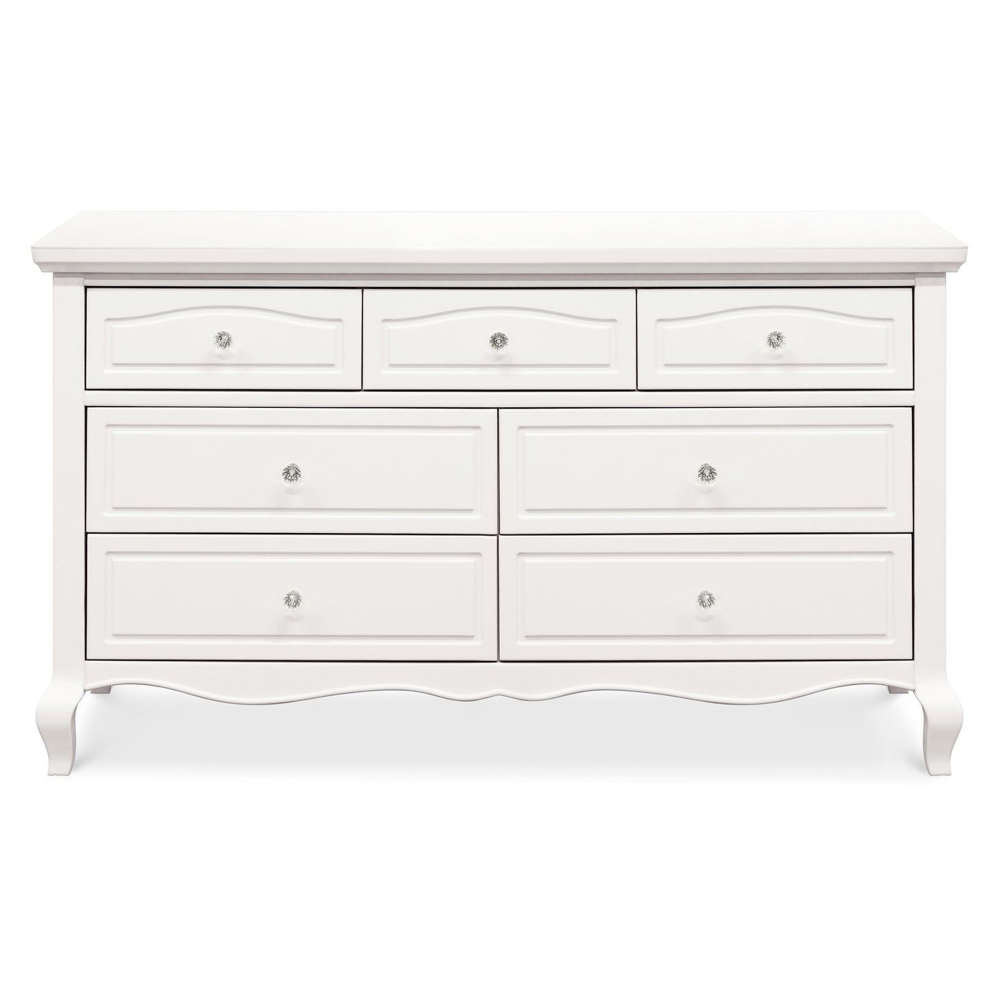 B19616RW,Mirabelle 7-Drawer Dresser in Warm White