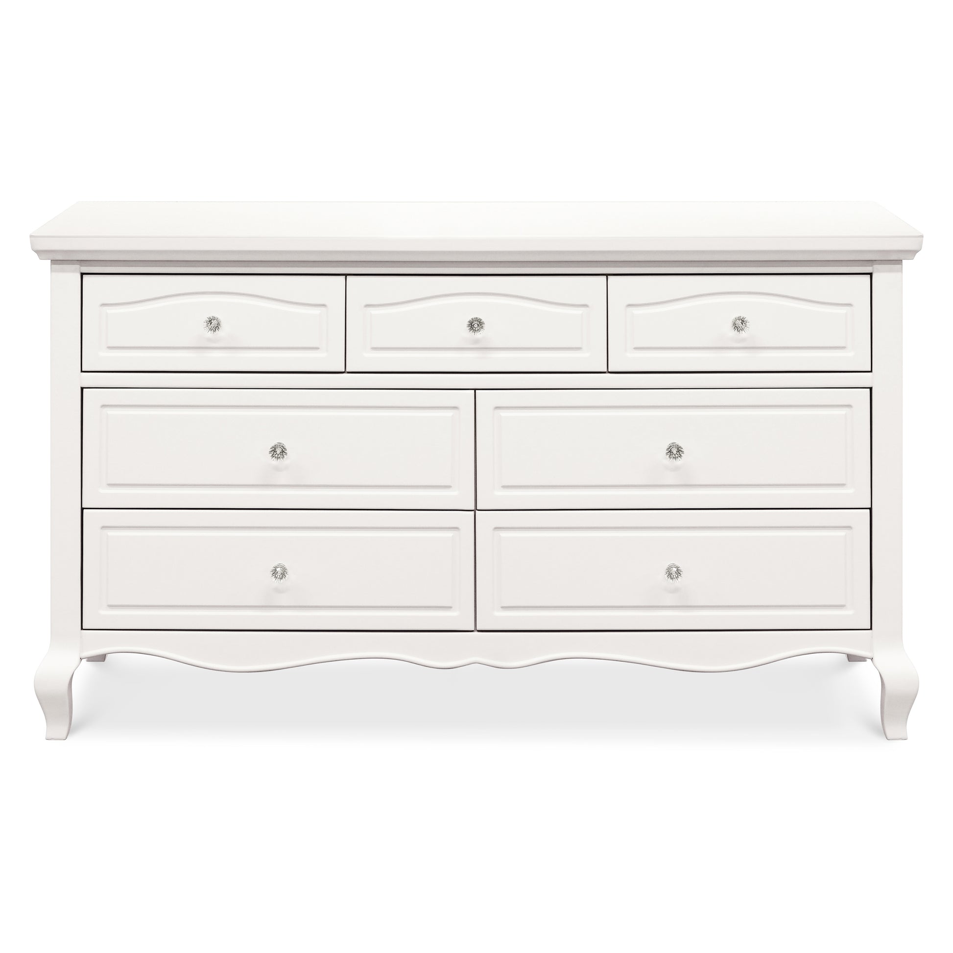 B19616RW,Mirabelle 7-Drawer Dresser in Warm White