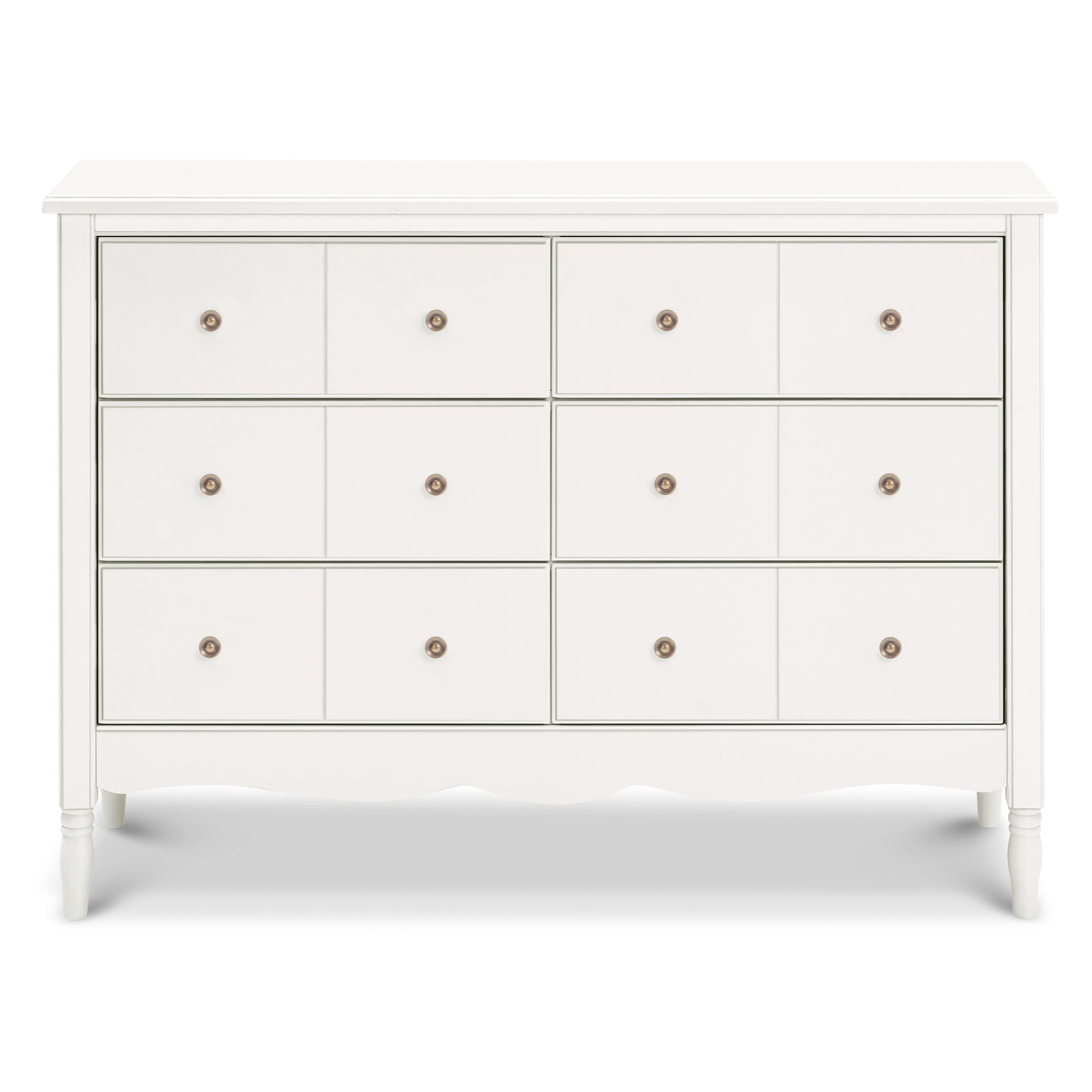 M7116RW,Liberty 6-Drawer Assembled Dresser in Warm White