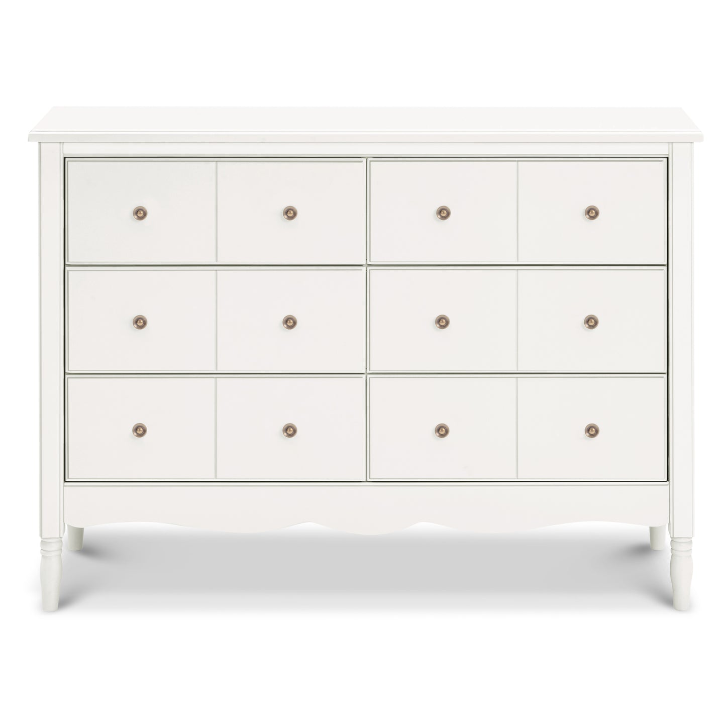 M7116RW,Liberty 6-Drawer Assembled Dresser in Warm White