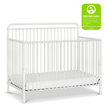 B15301WX,Winston 4-in-1 Convertible Crib in Washed White