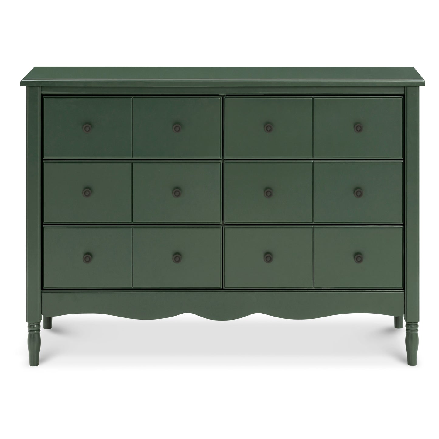 M7116FRGR,Liberty 6-Drawer Assembled Dresser in Forest Green